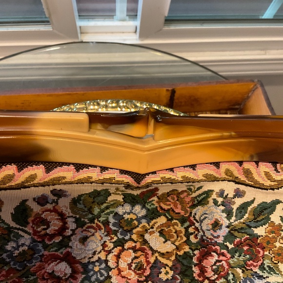 VTG Rare Tapestry Clutch Purse - Made in Hong Kong - Picture 3 of 6